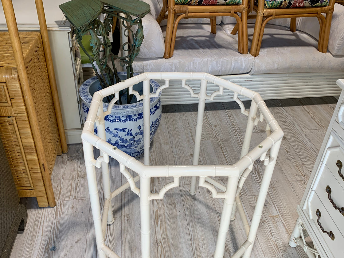 Faux Bamboo Meadowcraft Table & Chairs