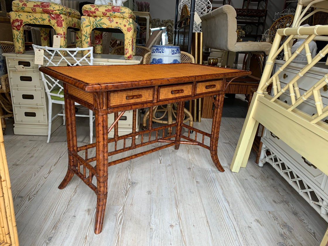 Bamboo & Seagrass Desk & Chair ..SALE