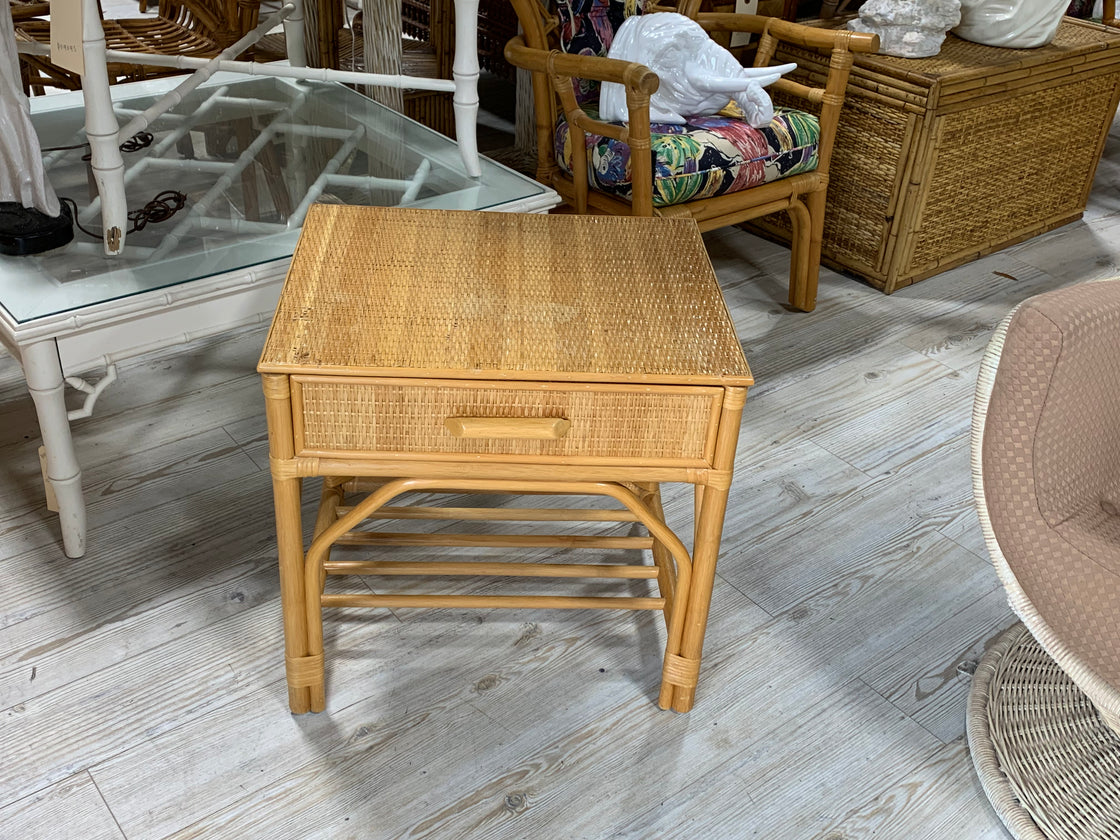 Rattan Island Style Side Table