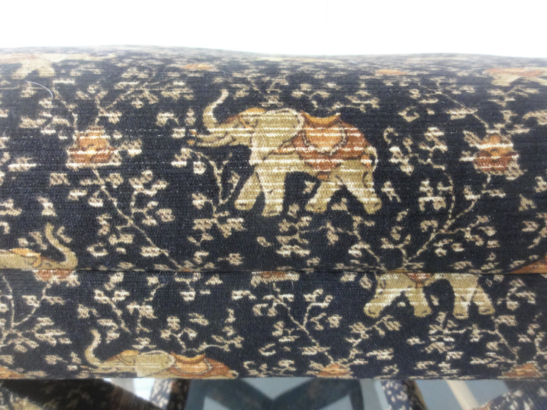 Elephant Upholstered X Benches