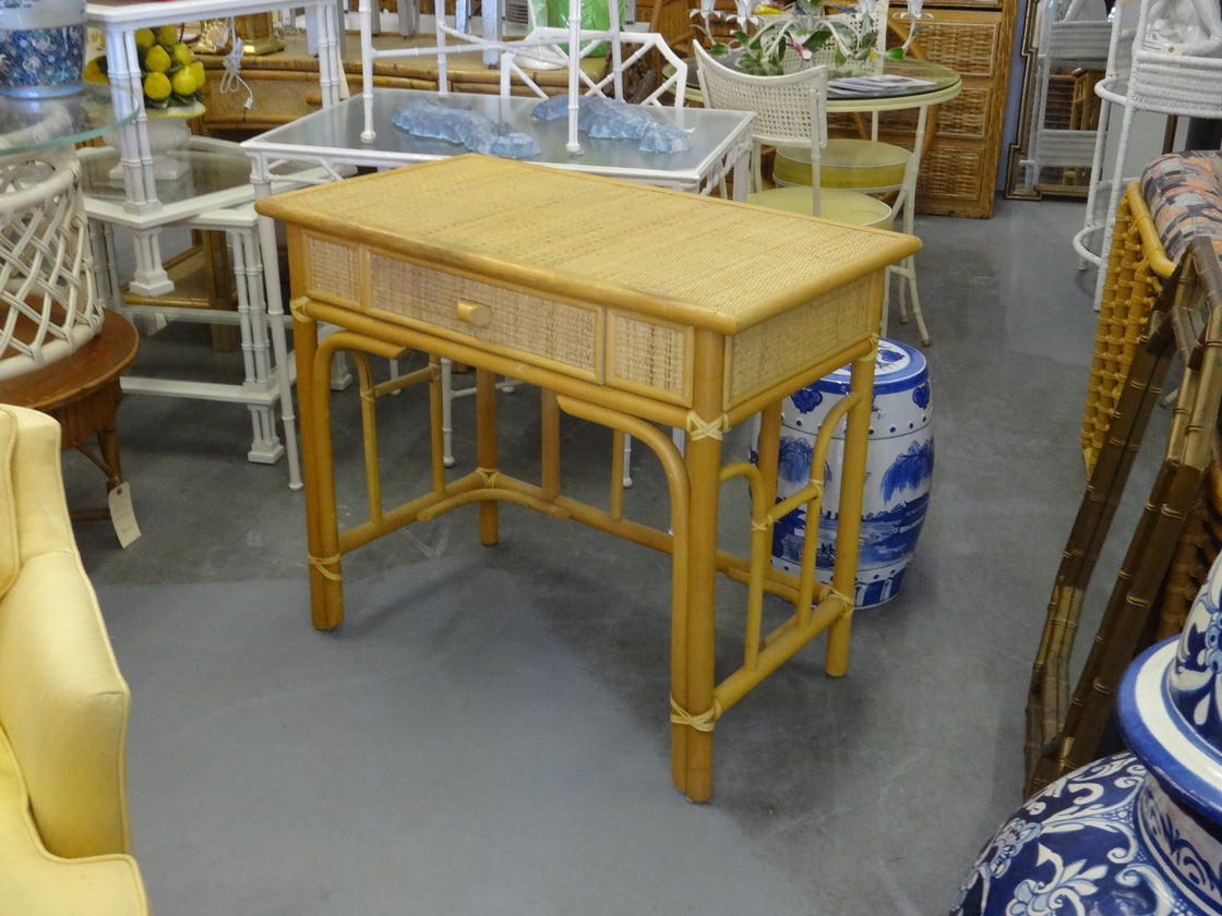 Island Style Rattan & Seagrass Desk