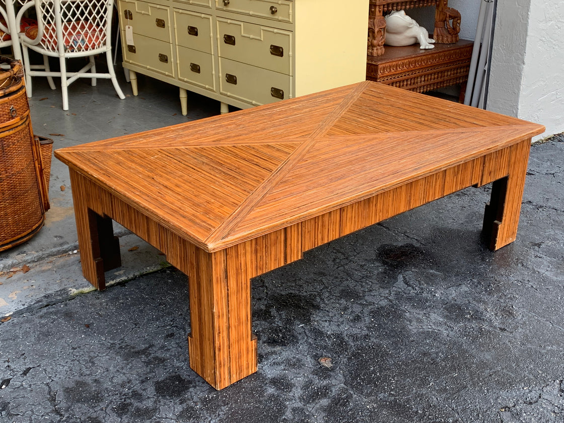 Bamboo Ming Style Coffee Table ..SALE