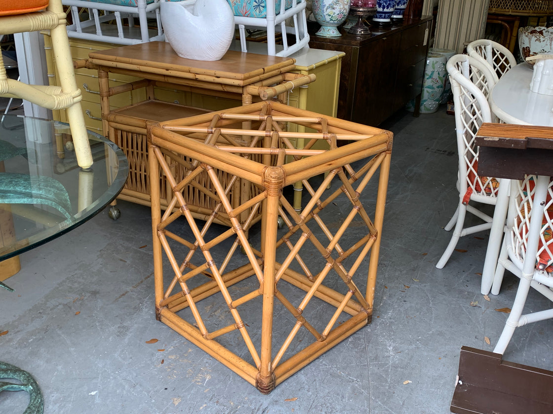 Chippendale Rattan Table Base
