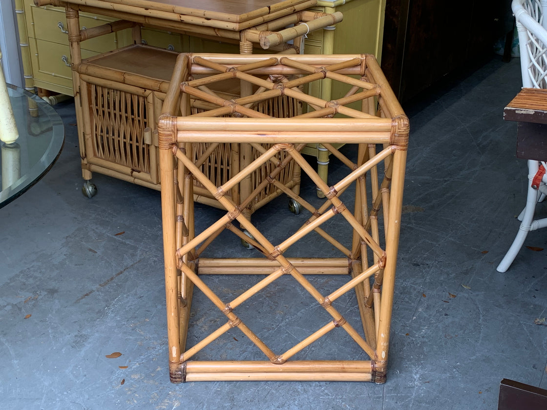 Chippendale Rattan Table Base