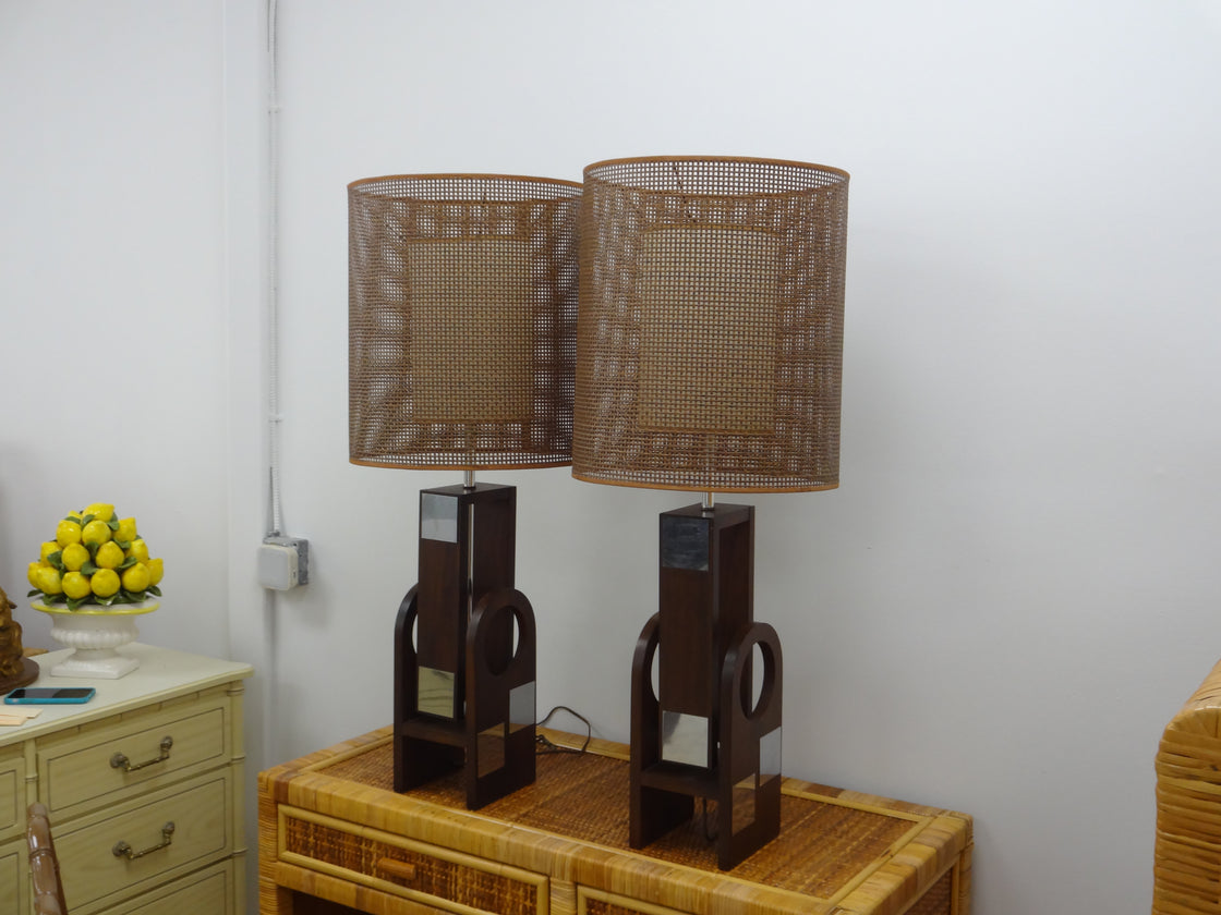 Large Mid Century Modern Lamps
