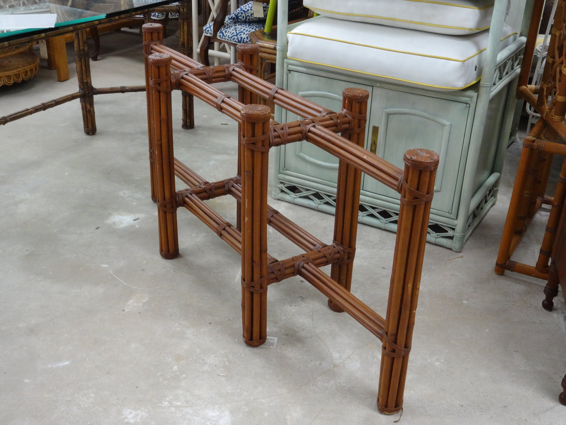 McGuire Style Rattan Table Base