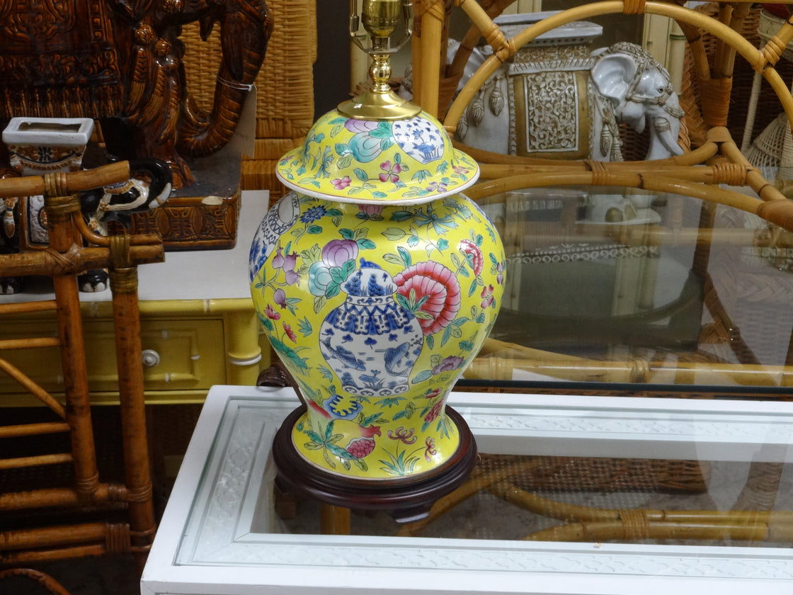 Asian Inspired Ginger Jar Lamp