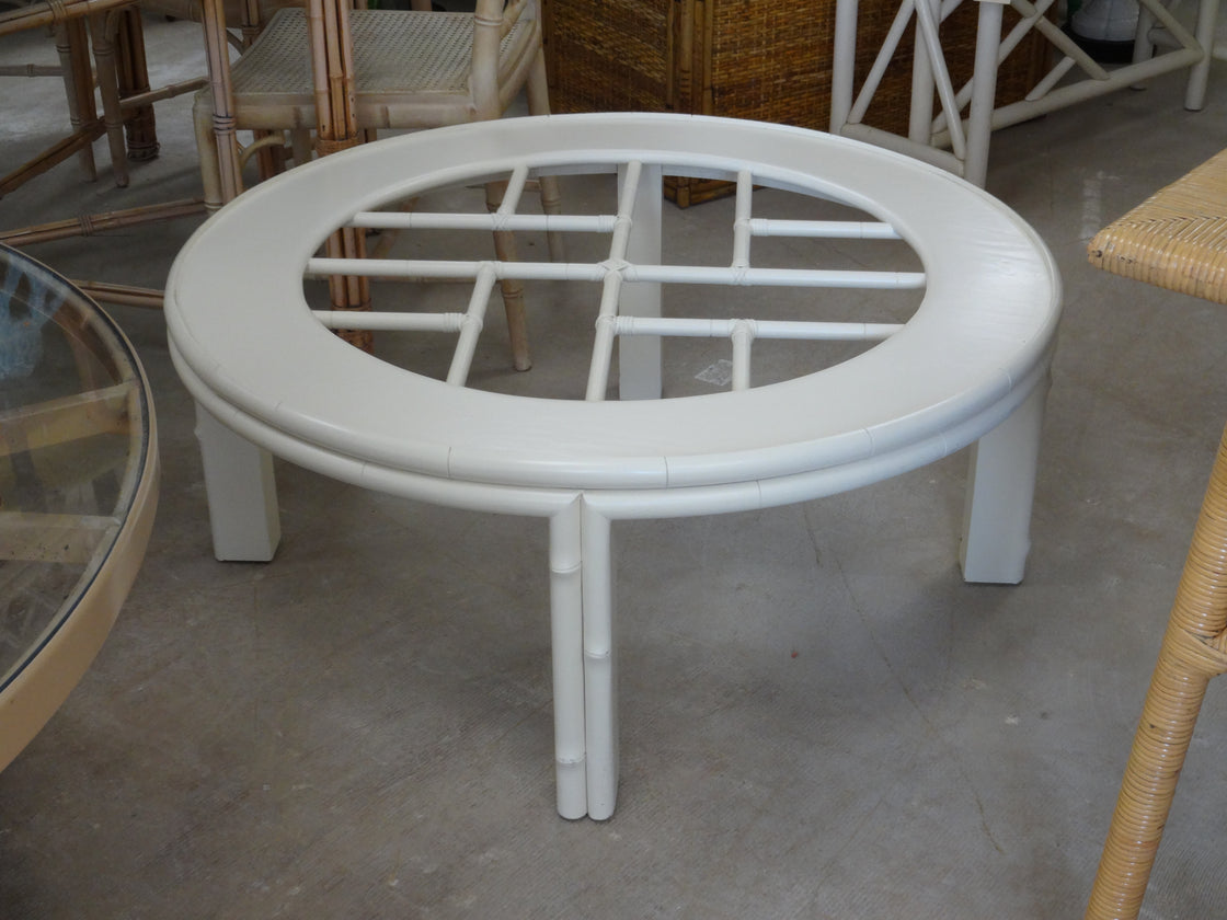 Ficks Reed Chippendale Coffee Table