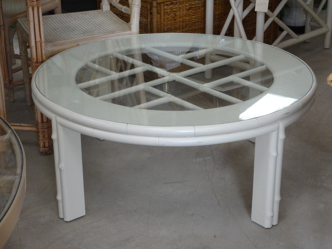 Ficks Reed Chippendale Coffee Table