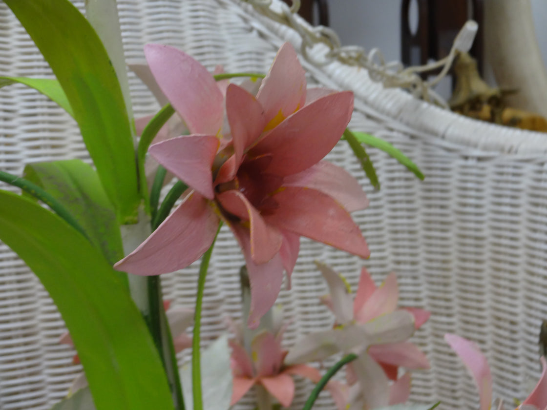 Palm Beach Tole Flower Chandelier