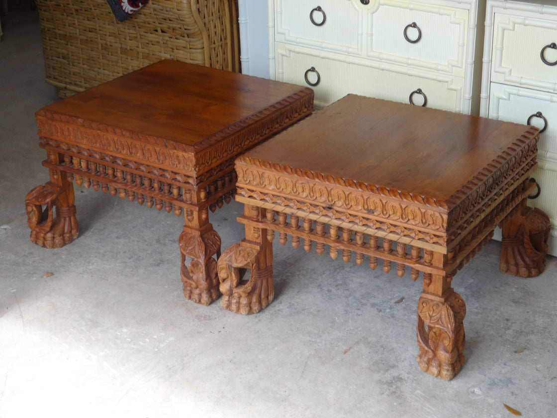 Pair of Moroccan Style Side Tables