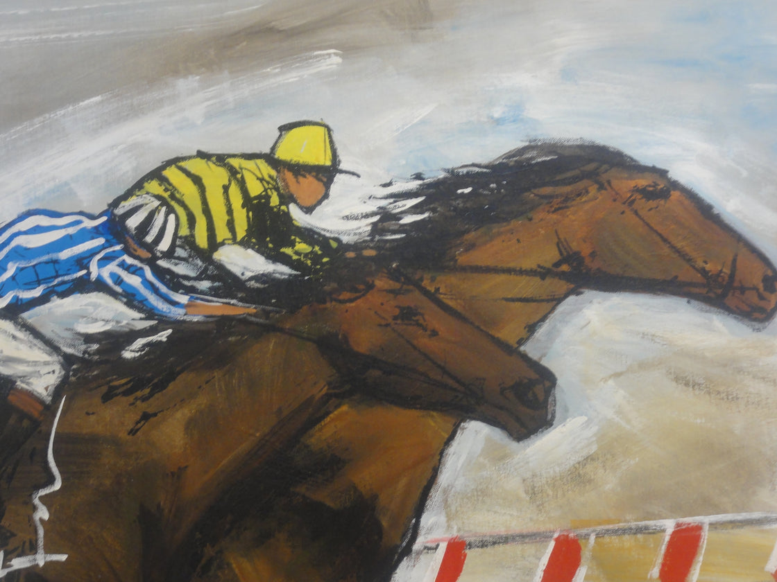 A Day at the Races Original Oil ...SALE