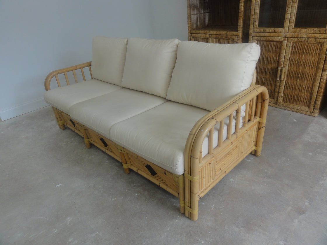 Island Style Bamboo Sofa