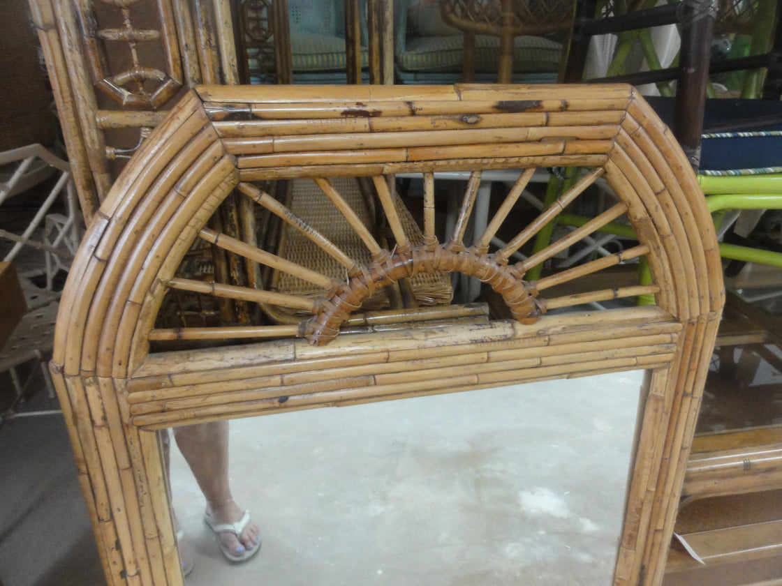 Island Style Bamboo Mirror
